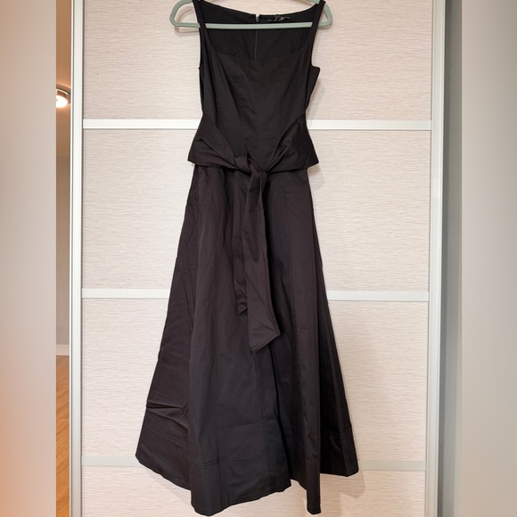 NWT TOCCIN Cady Tie Front Corset Midi Dress in sz. 0 - Picture 7 of 17